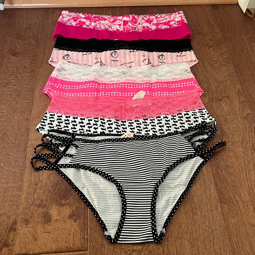New With Tags! Victoria’s Secret & Pink Underwear Size L